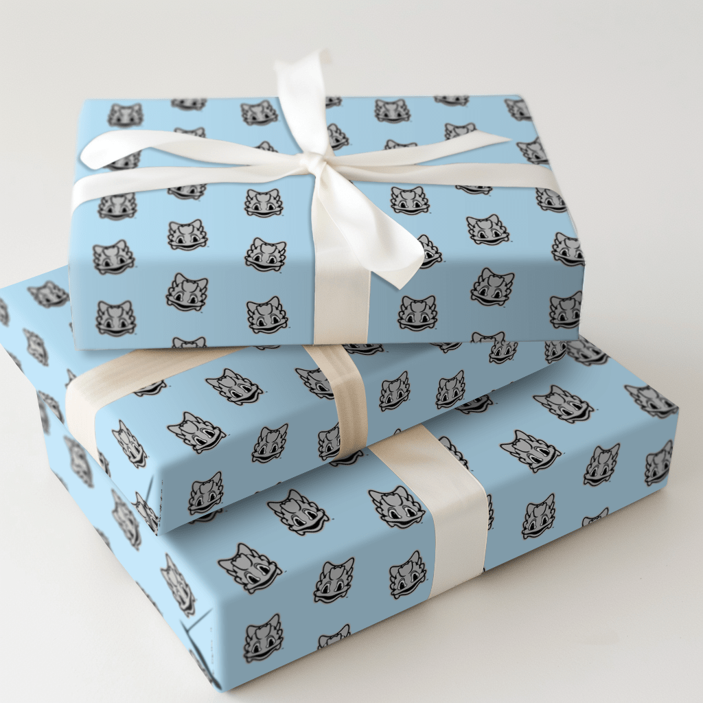 Little Horned Frog - Wrapping Paper - Aspen & Arlo