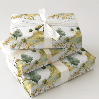 Chapel in the Garden - Wrapping Paper - Aspen & Arlo
