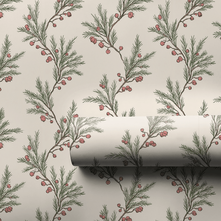 Cedar Sprig - Wrapping Paper - Aspen & Arlo