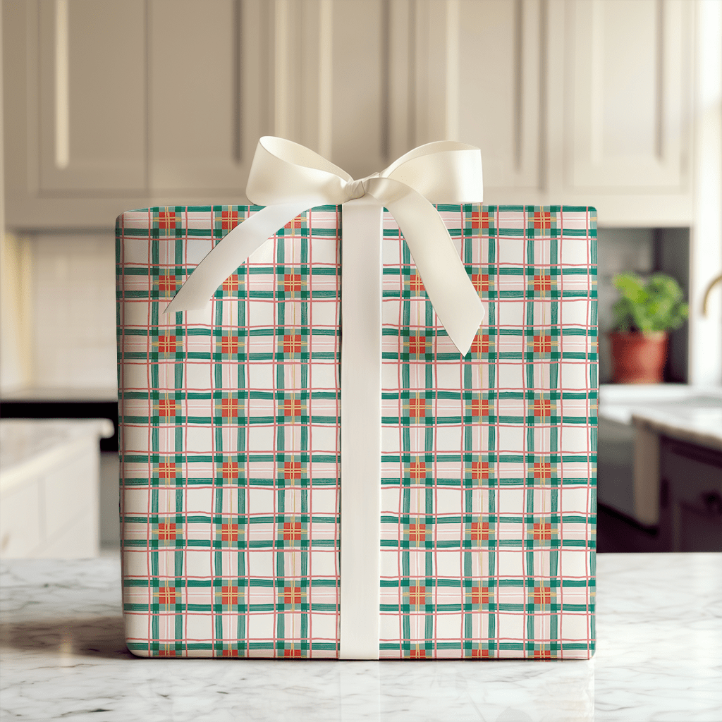 Merry Little Plaid - Wrapping Paper - Aspen & Arlo