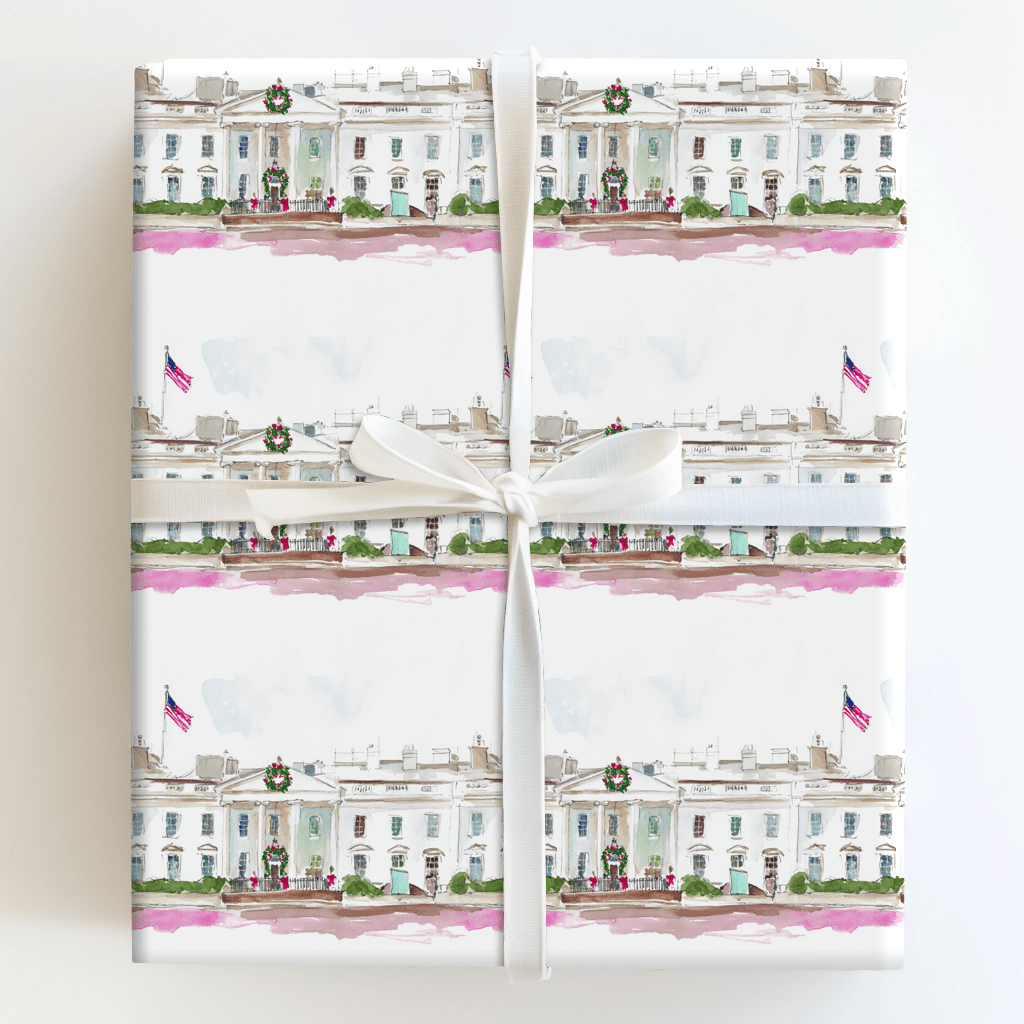 Deck the White House - Wrapping Paper - Aspen & Arlo