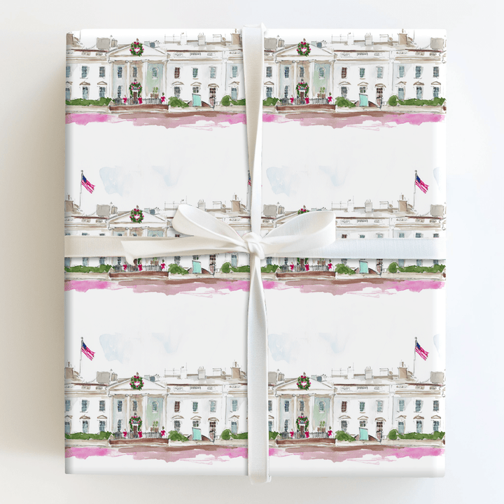 Deck the White House - Wrapping Paper - Aspen & Arlo