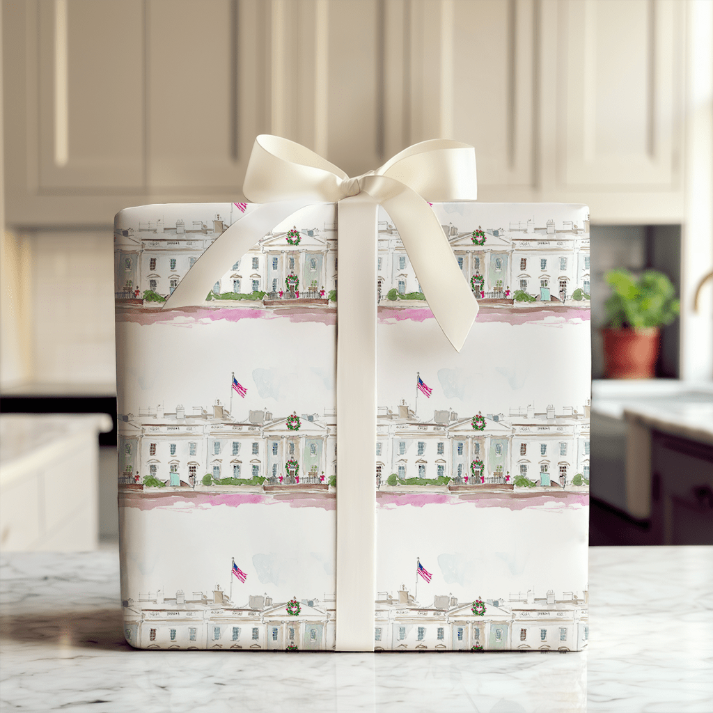 Deck the White House - Wrapping Paper - Aspen & Arlo