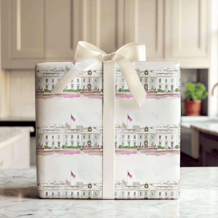 Deck the White House - Wrapping Paper - Aspen & Arlo
