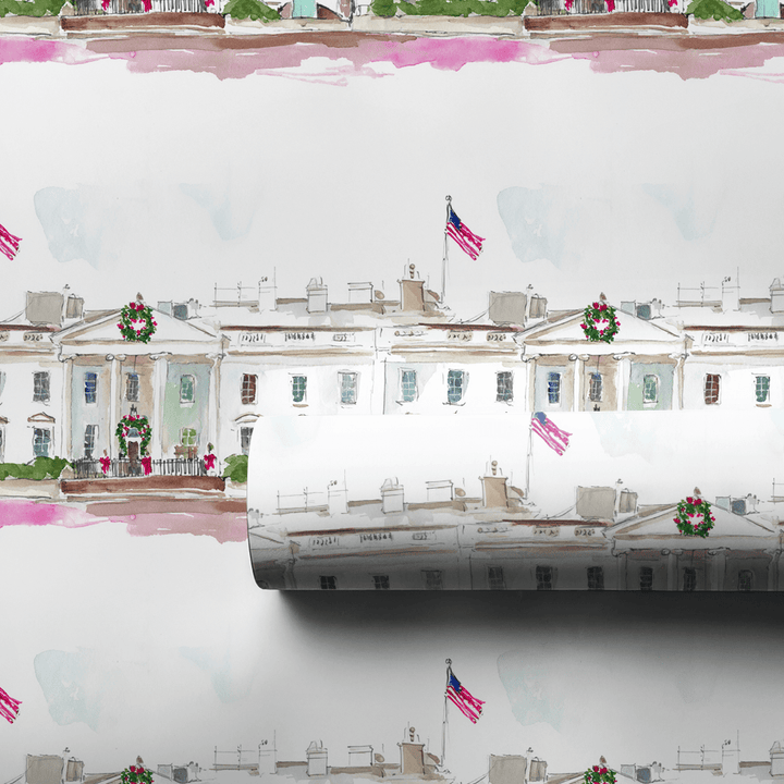 Deck the White House - Wrapping Paper - Aspen & Arlo
