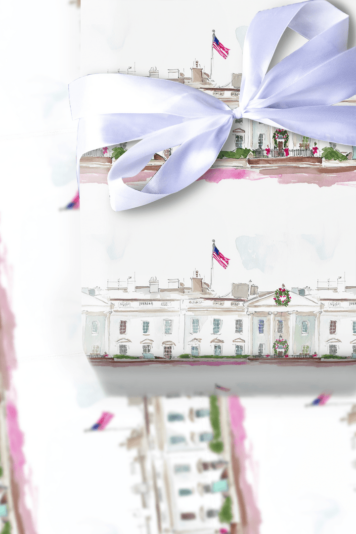 Deck the White House - Wrapping Paper - Aspen & Arlo