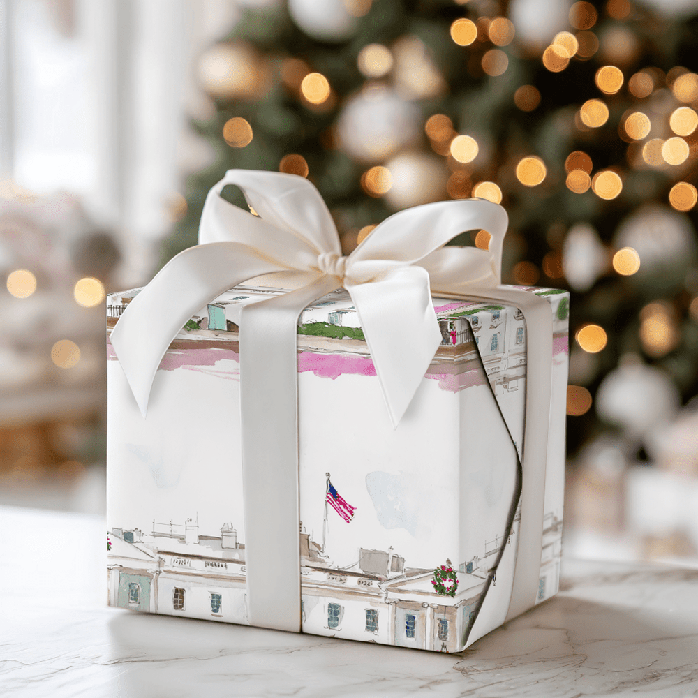 Deck the White House - Wrapping Paper - Aspen & Arlo