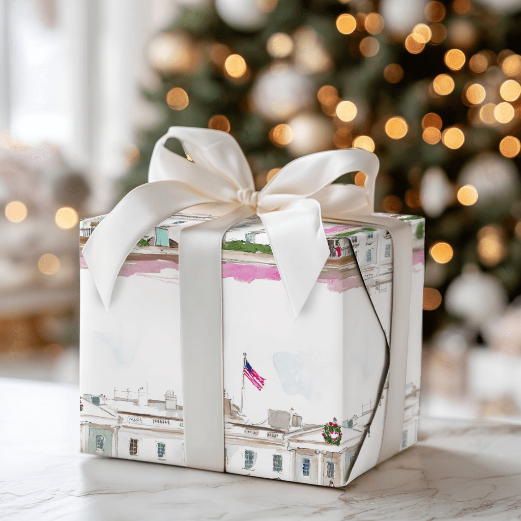 Deck the White House - Wrapping Paper - Aspen & Arlo