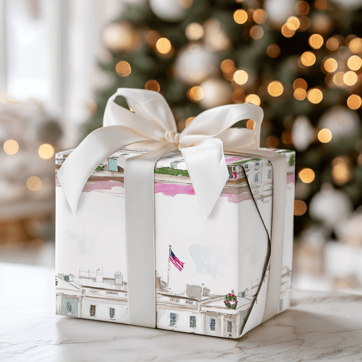 Deck the White House - Wrapping Paper - Aspen & Arlo