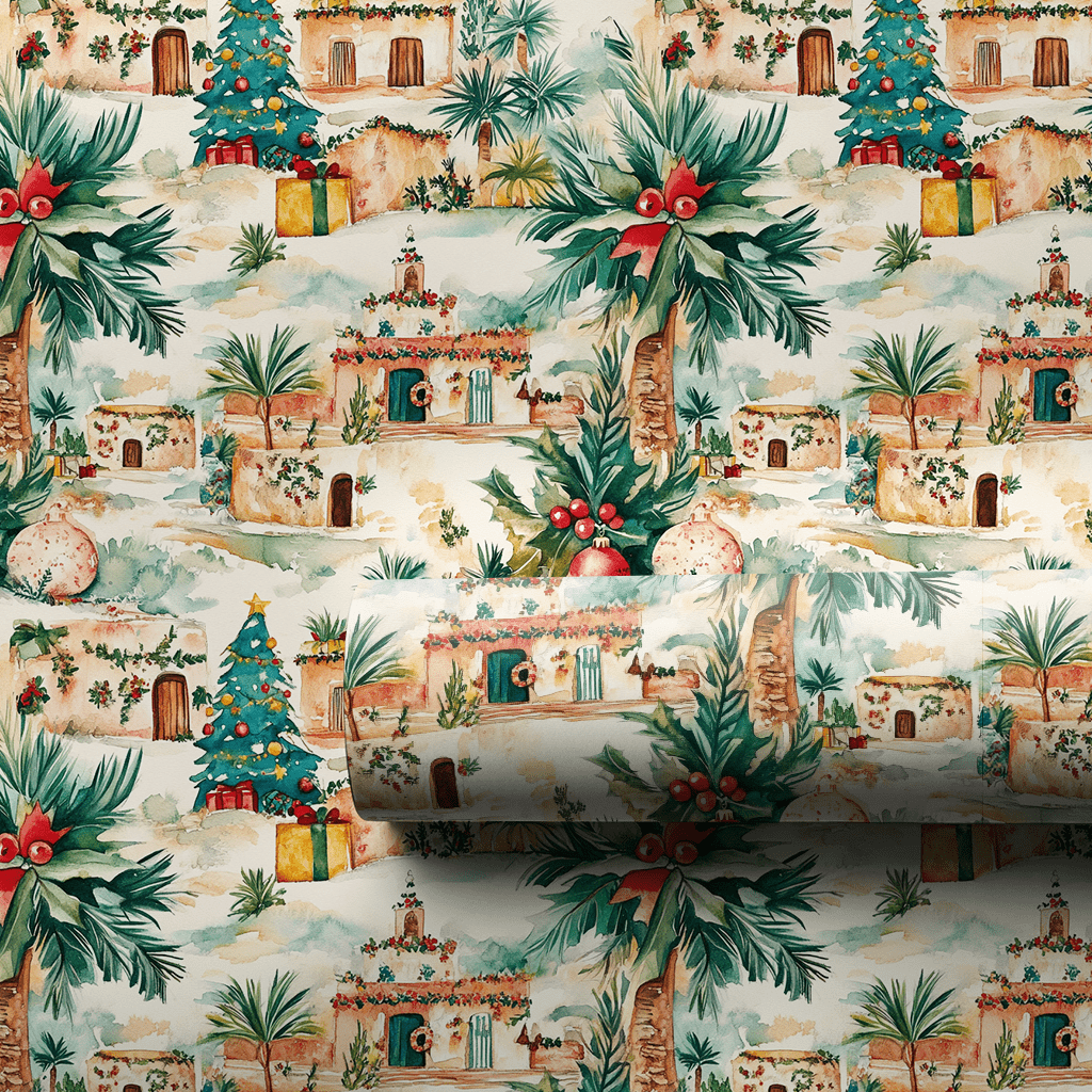 Salsa Location - Wrapping Paper - Aspen & Arlo