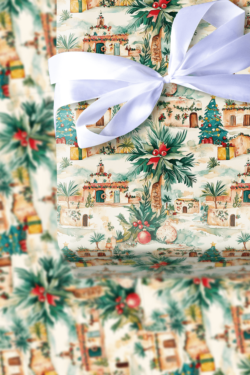 Salsa Location - Wrapping Paper - Aspen & Arlo