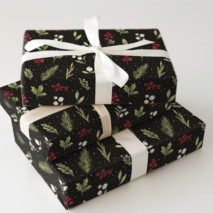 Midnight Berry Toile