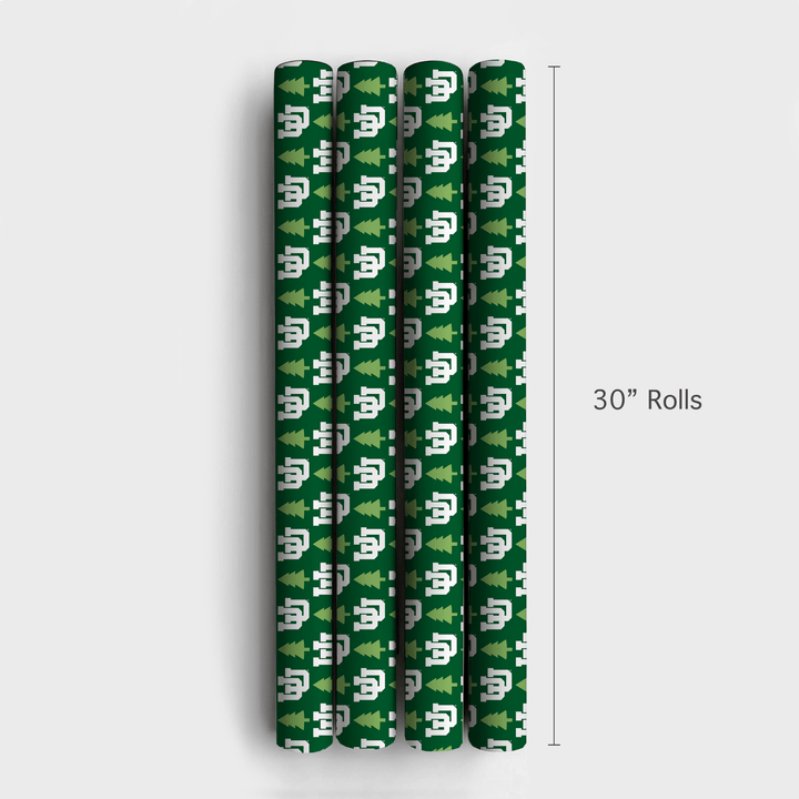 Ute Holiday Pines - Wrapping Paper - Aspen & Arlo