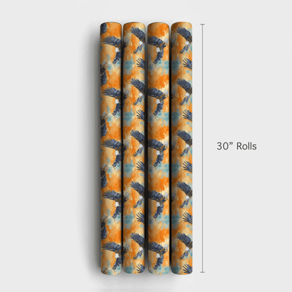 Regal Fight - Wrapping Paper - Aspen & Arlo