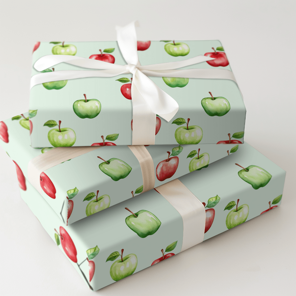 Falling for Apples - Wrapping Paper - Aspen & Arlo
