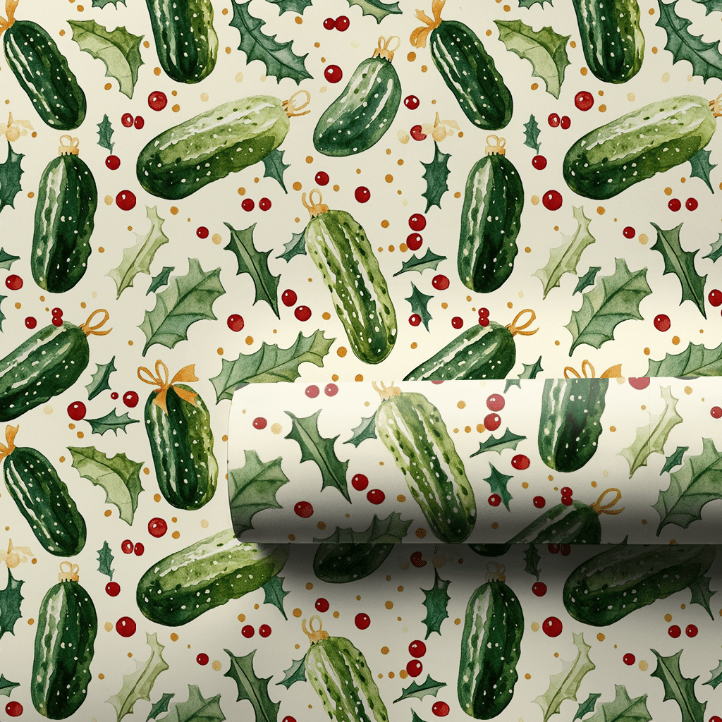 Dill - icious Holidays - Wrapping Paper - Aspen & Arlo