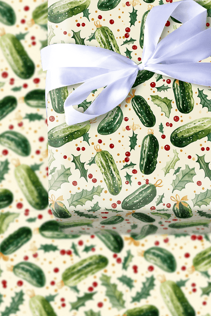 Dill - icious Holidays - Wrapping Paper - Aspen & Arlo