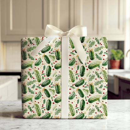 Dill - icious Holidays - Wrapping Paper - Aspen & Arlo