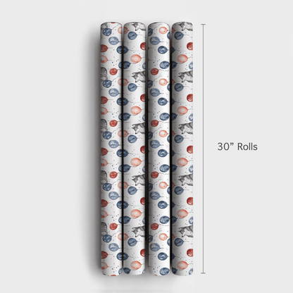Wolf Time - Wrapping Paper - Aspen & Arlo