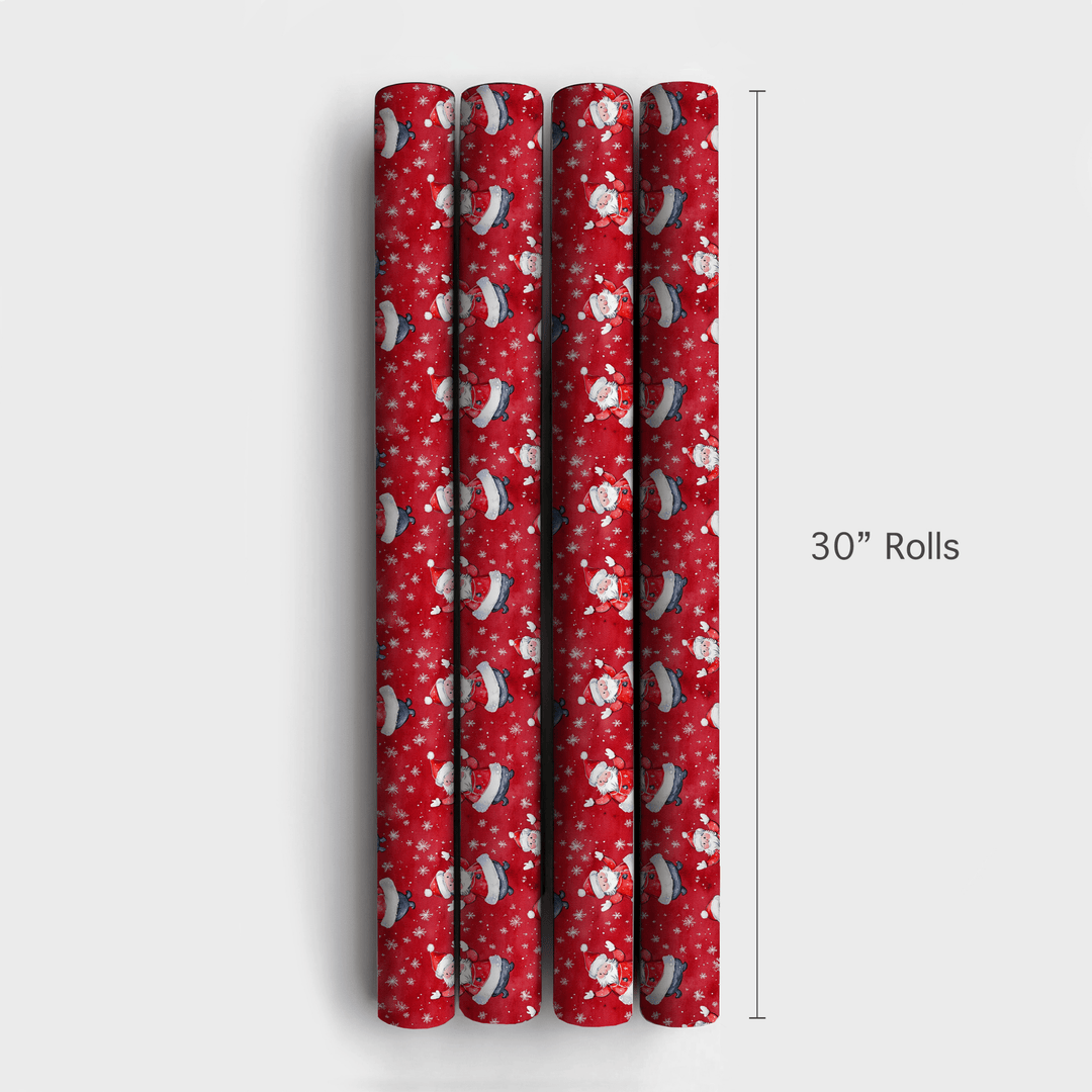 Claus for Celebration - Wrapping Paper - Aspen & Arlo