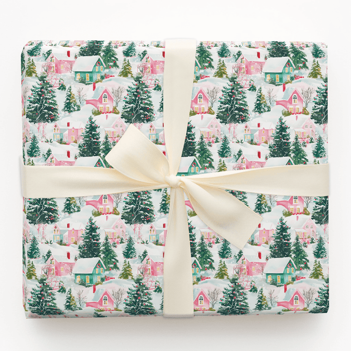 Snow Kissed - Wrapping Paper - Aspen & Arlo
