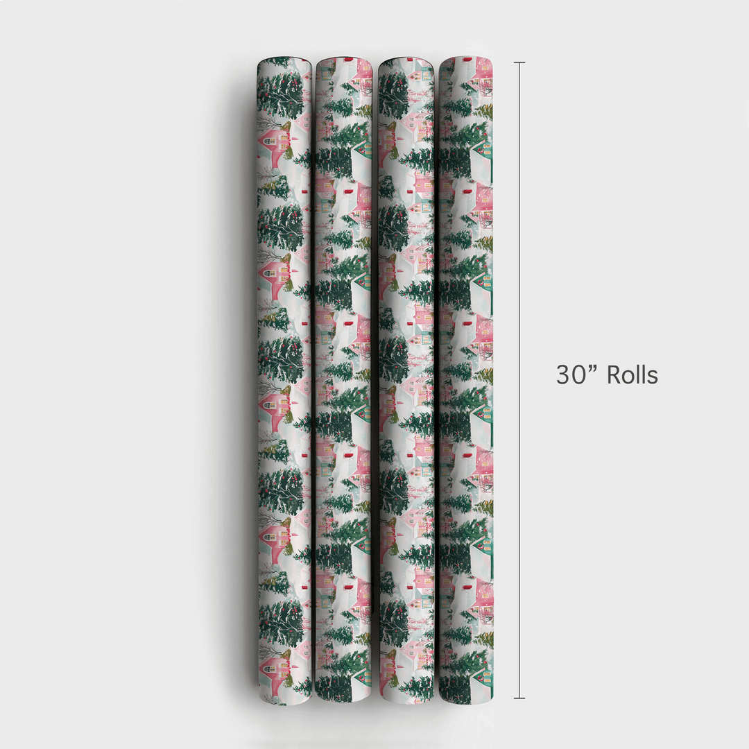 Snow Kissed - Wrapping Paper - Aspen & Arlo