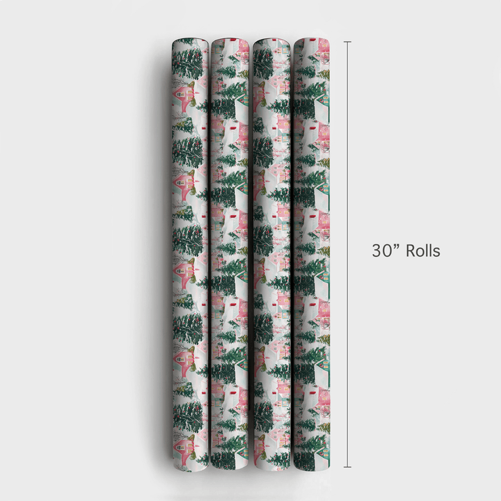 Snow Kissed - Wrapping Paper - Aspen & Arlo