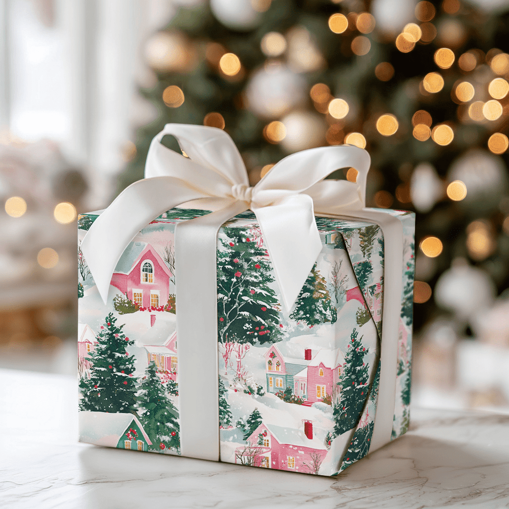 Snow Kissed - Wrapping Paper - Aspen & Arlo