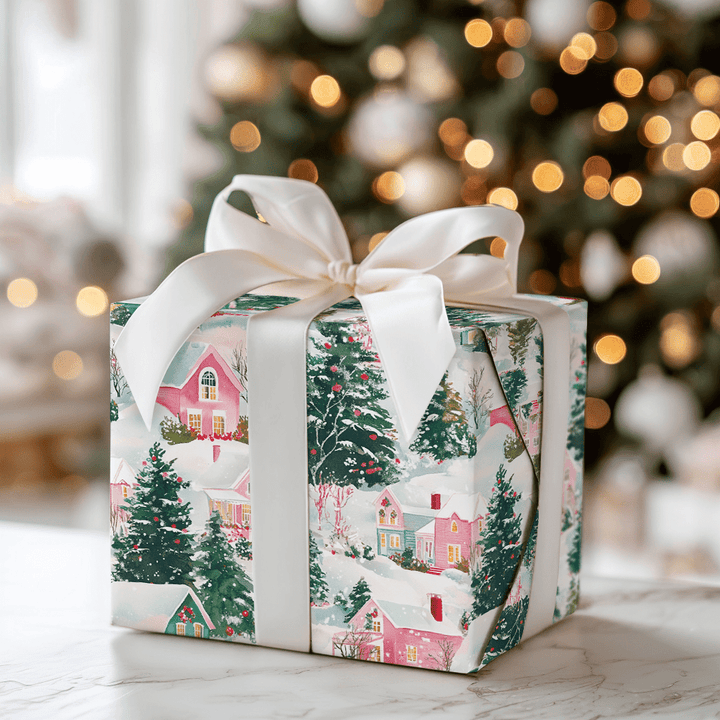 Snow Kissed - Wrapping Paper - Aspen & Arlo