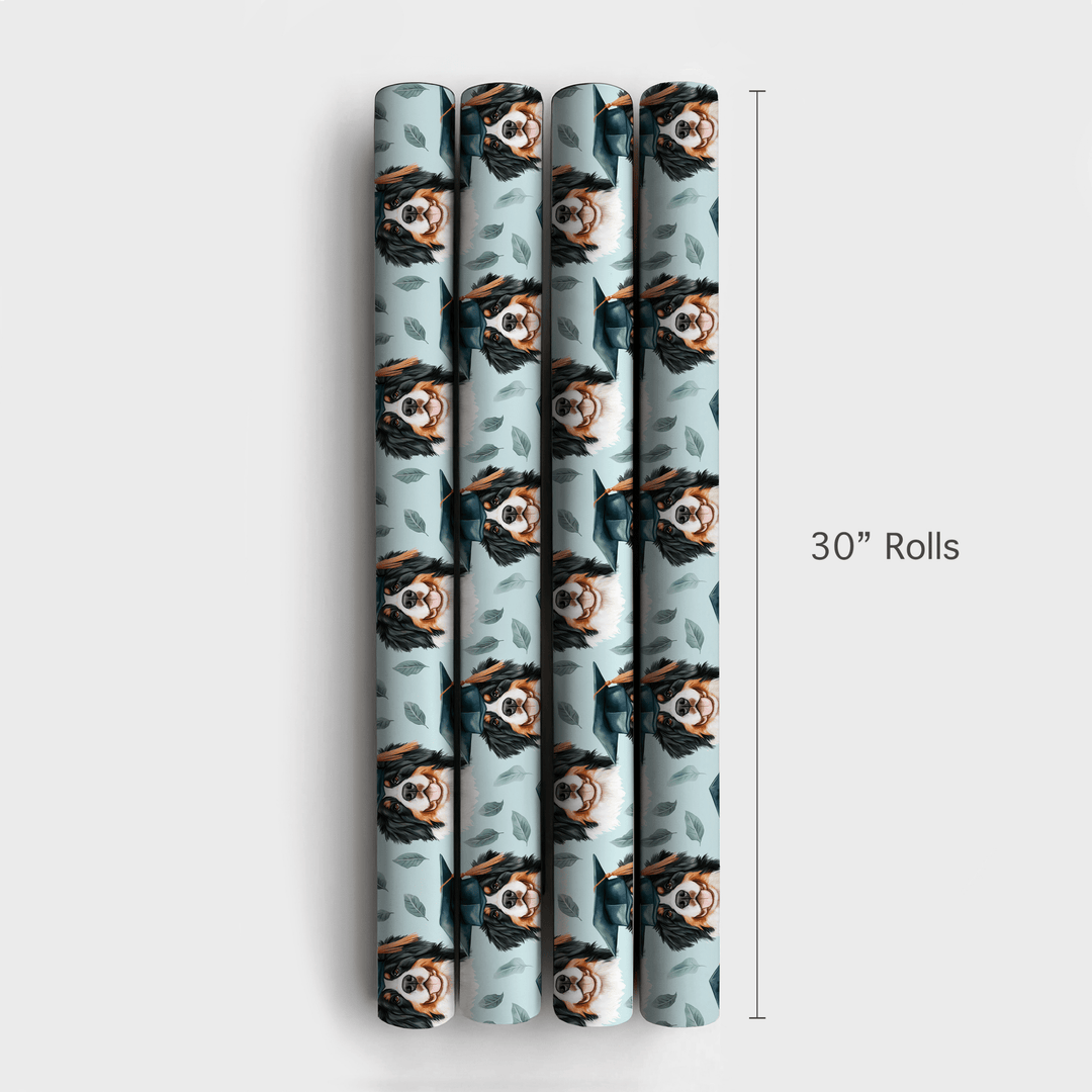 Bernese Mountain Graduate - Wrapping Paper - Aspen & Arlo