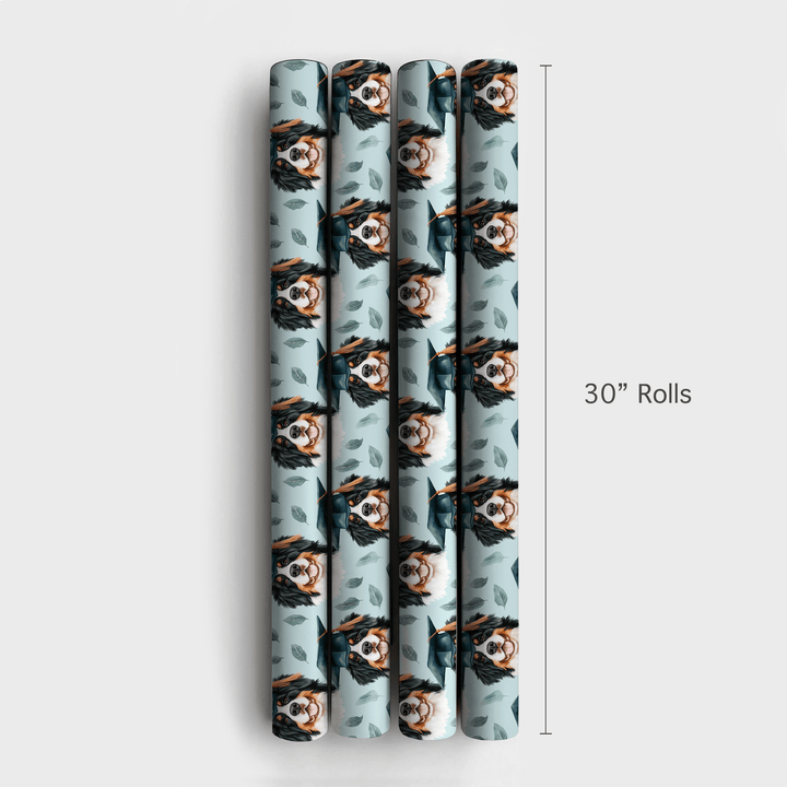 Bernese Mountain Graduate - Wrapping Paper - Aspen & Arlo