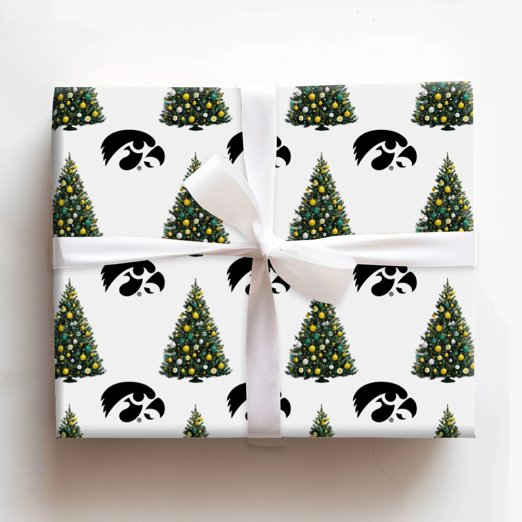 Frosty Herky Fir - Wrapping Paper - Aspen & Arlo
