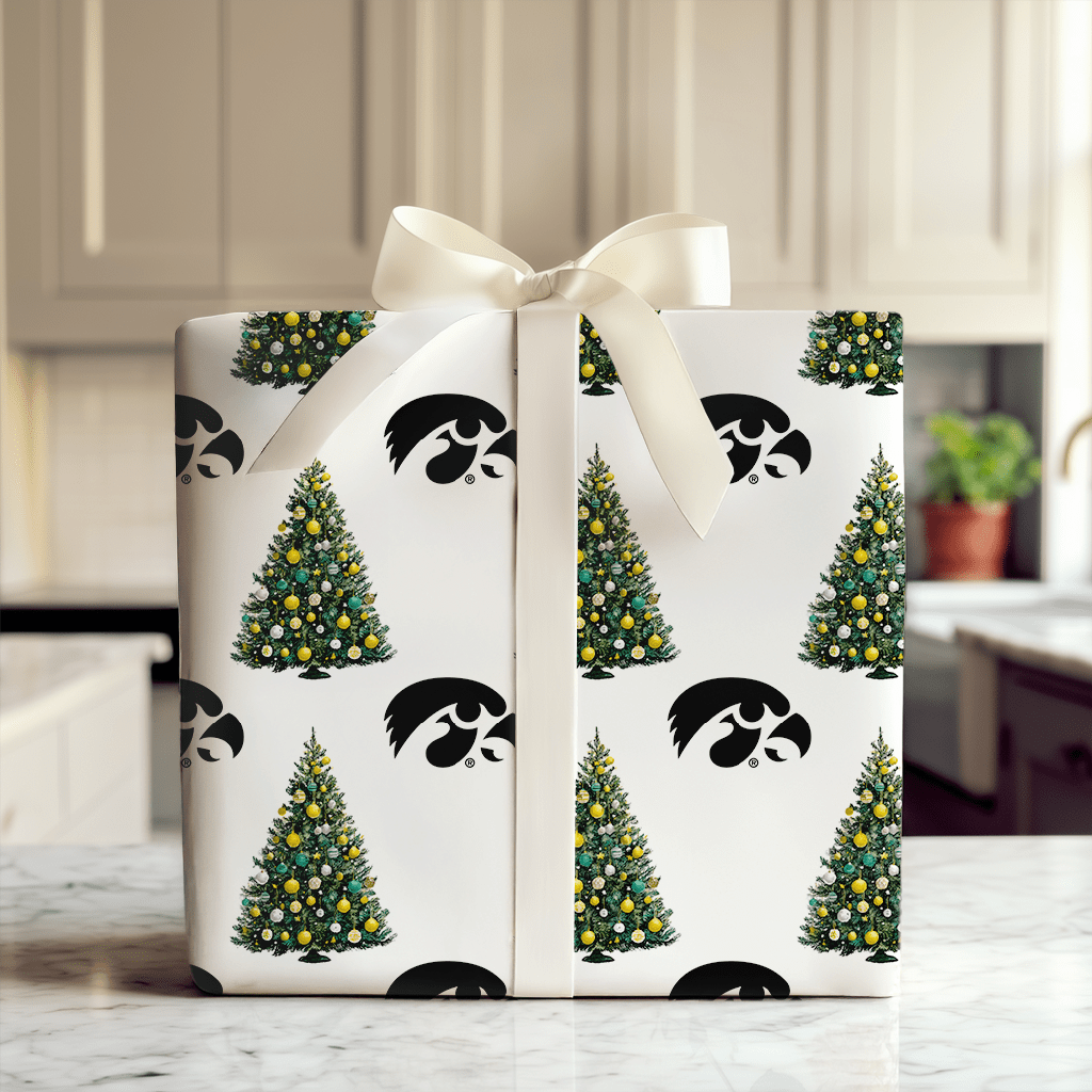Frosty Herky Fir - Wrapping Paper - Aspen & Arlo