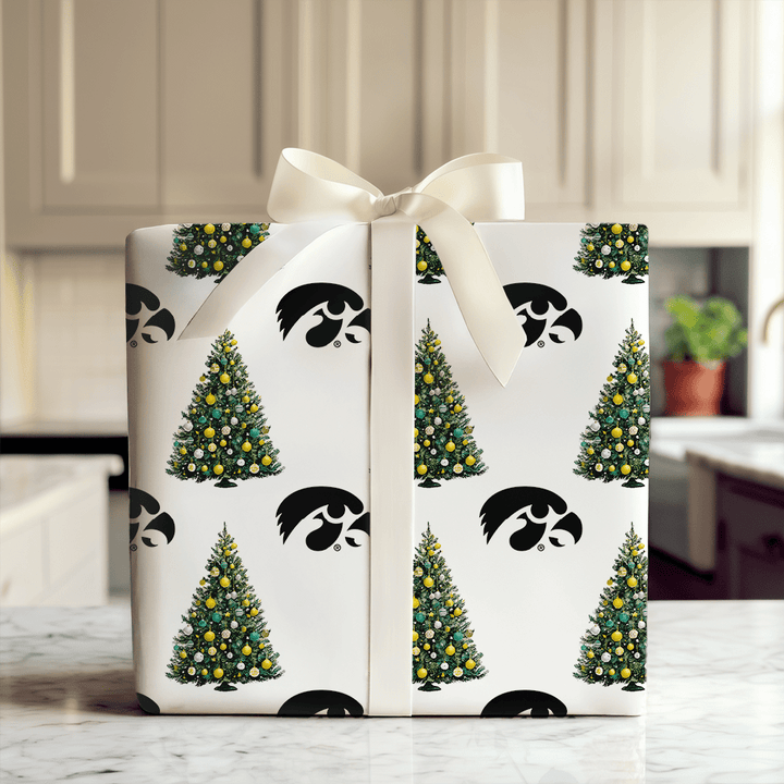Frosty Herky Fir - Wrapping Paper - Aspen & Arlo