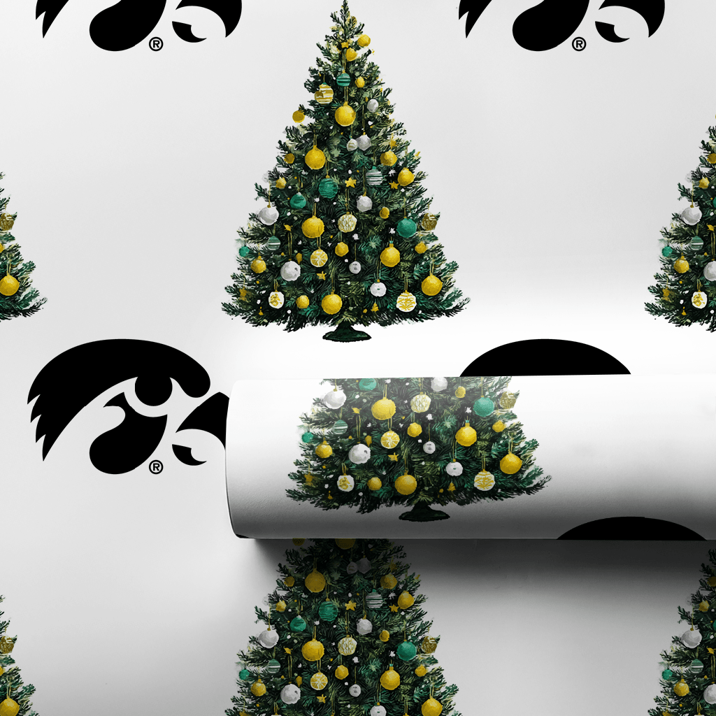 Frosty Herky Fir - Wrapping Paper - Aspen & Arlo