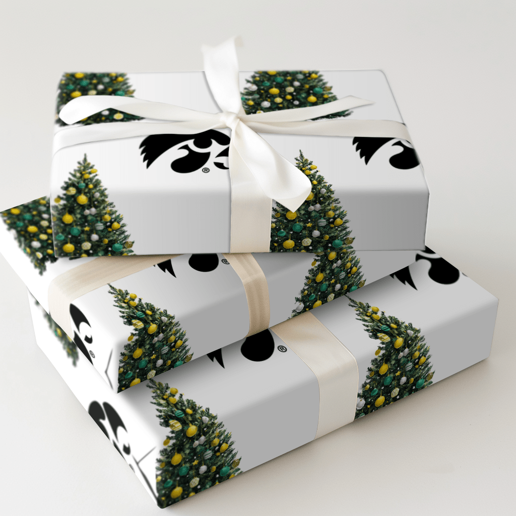 Frosty Herky Fir - Wrapping Paper - Aspen & Arlo