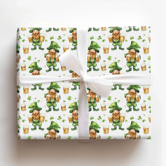 Beer Me I Am Irish - Wrapping Paper - Aspen & Arlo