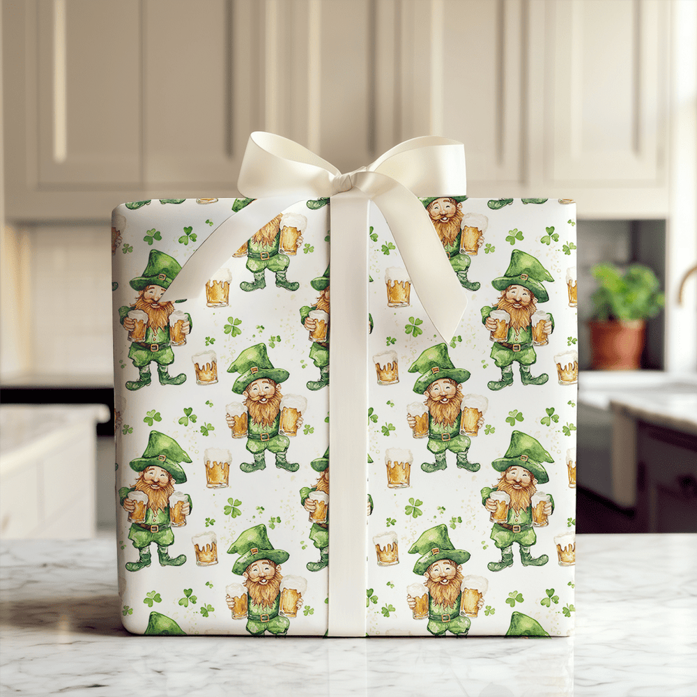 Beer Me I Am Irish - Wrapping Paper - Aspen & Arlo
