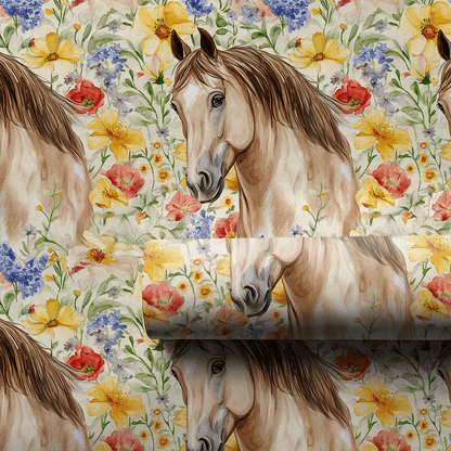 Garden Day with the American Quarter - Wrapping Paper - Aspen & Arlo