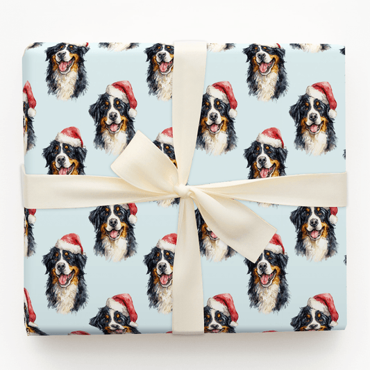 Jolly Bernese - Wrapping Paper - Aspen & Arlo