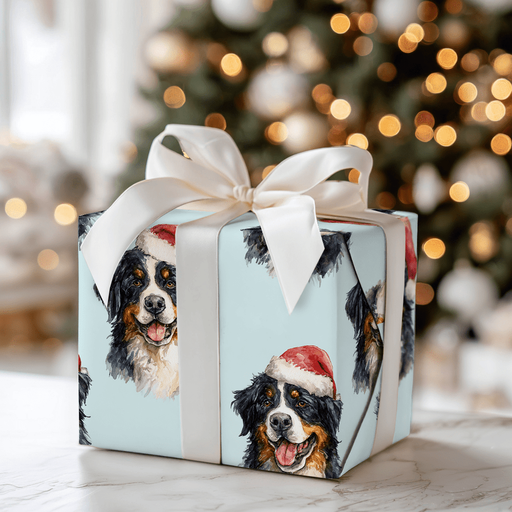 Jolly Bernese - Wrapping Paper - Aspen & Arlo