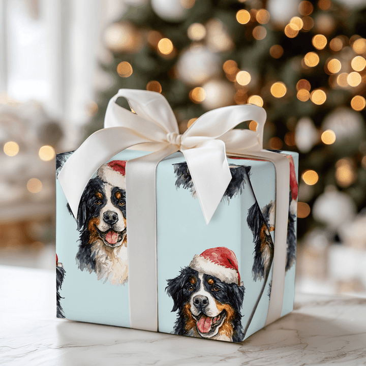 Jolly Bernese - Wrapping Paper - Aspen & Arlo