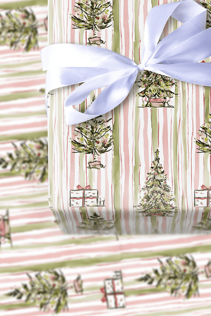Charlie Pink - Wrapping Paper - Aspen & Arlo