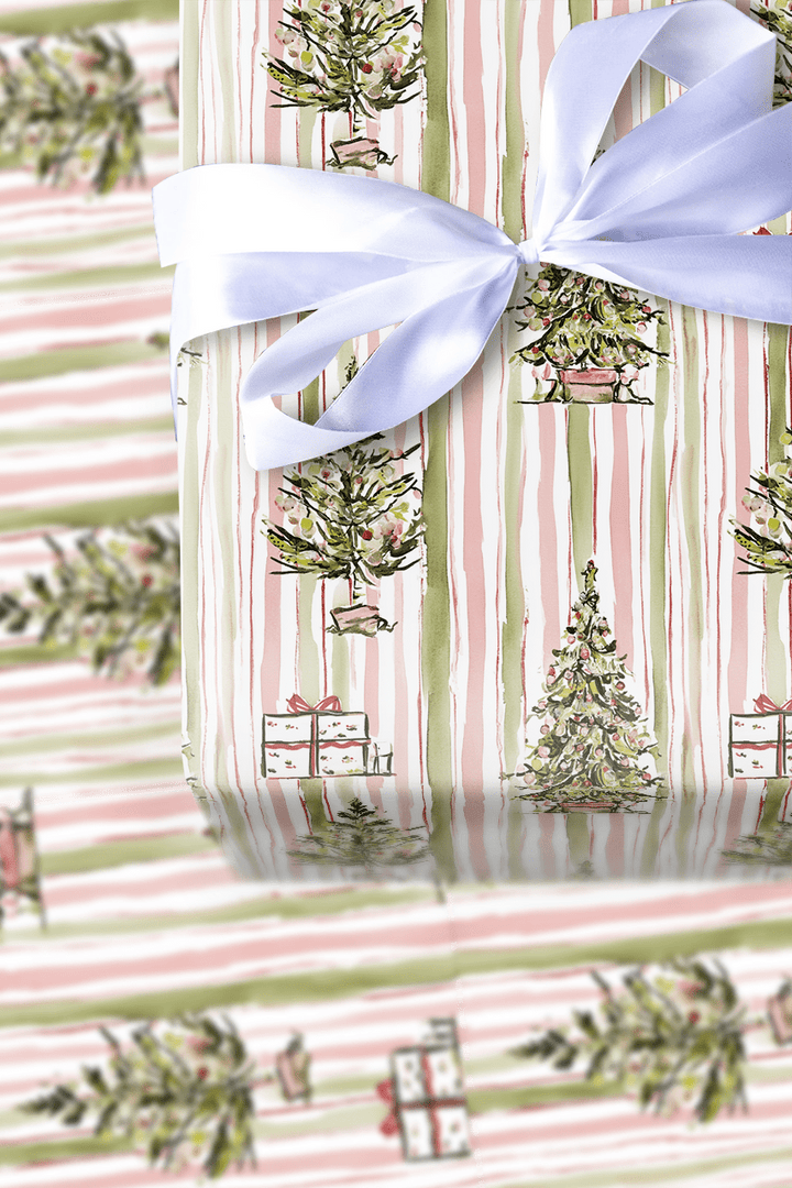 Charlie Pink - Wrapping Paper - Aspen & Arlo