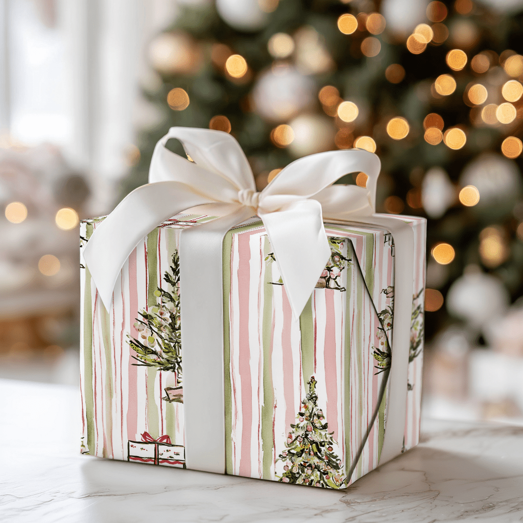 Charlie Pink - Wrapping Paper - Aspen & Arlo