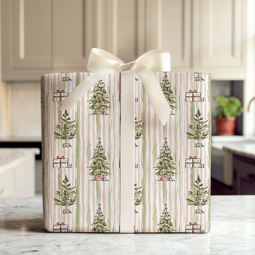 Charlie Pink - Wrapping Paper - Aspen & Arlo