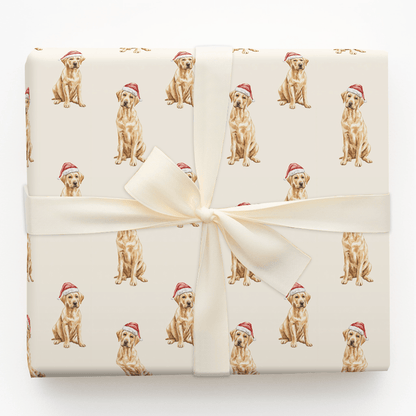 Dudley Santa - Wrapping Paper - Aspen & Arlo