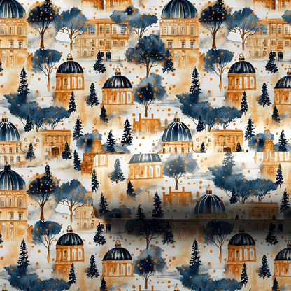 Rome Midnight - Wrapping Paper - Aspen & Arlo