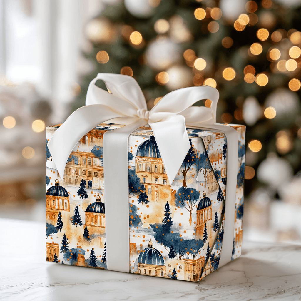 Rome Midnight - Wrapping Paper - Aspen & Arlo