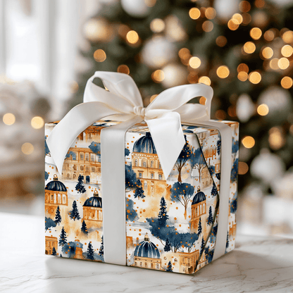 Rome Midnight - Wrapping Paper - Aspen & Arlo